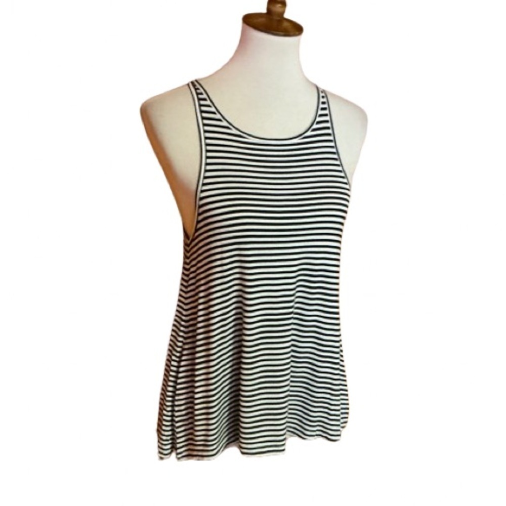 Amuse Society striped slouchy tank top